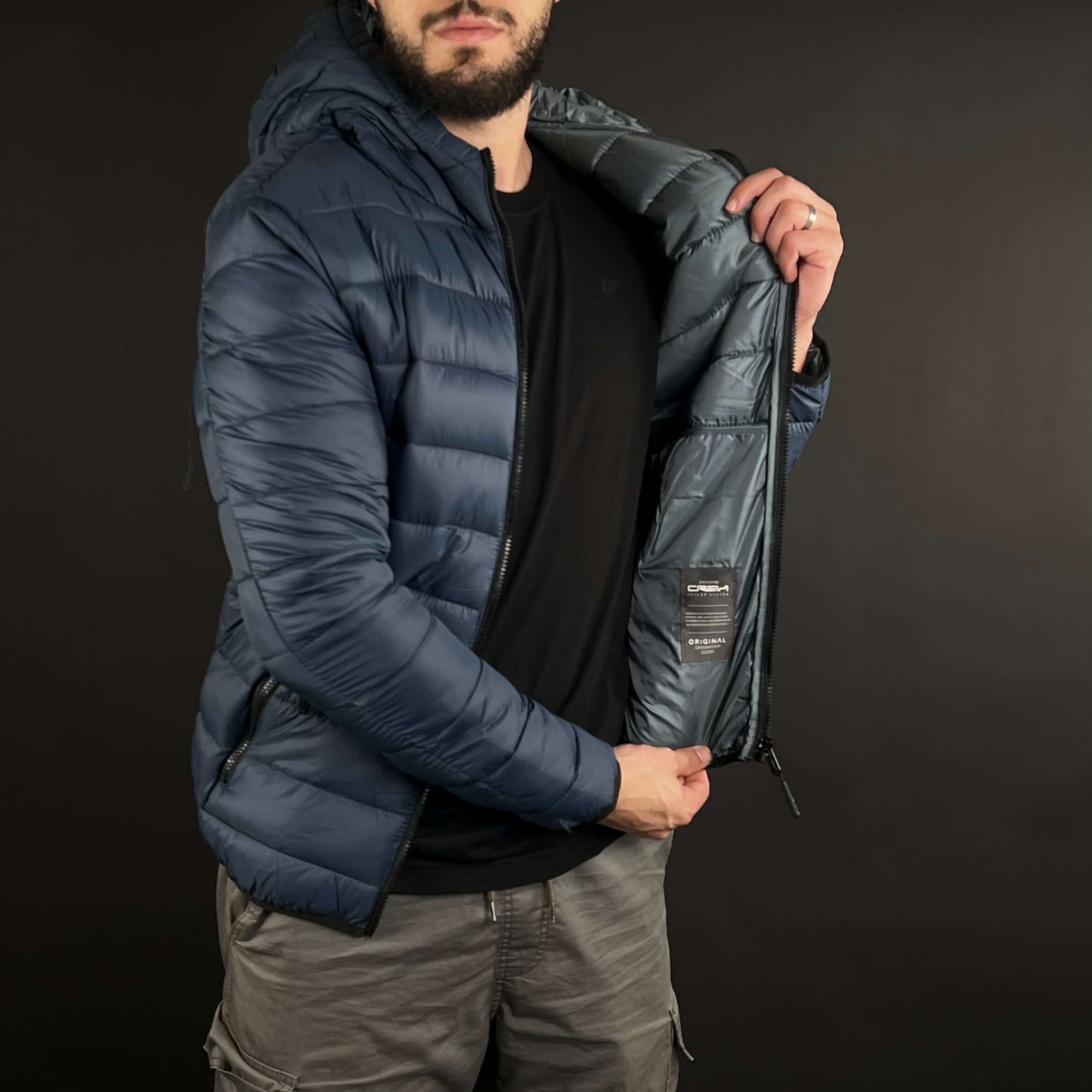 Doudoune Crosshatch Original Navy