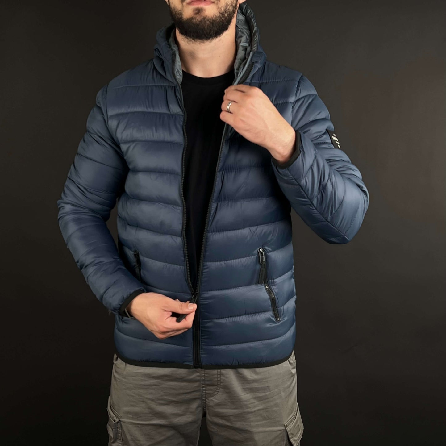 Doudoune Crosshatch Original Navy