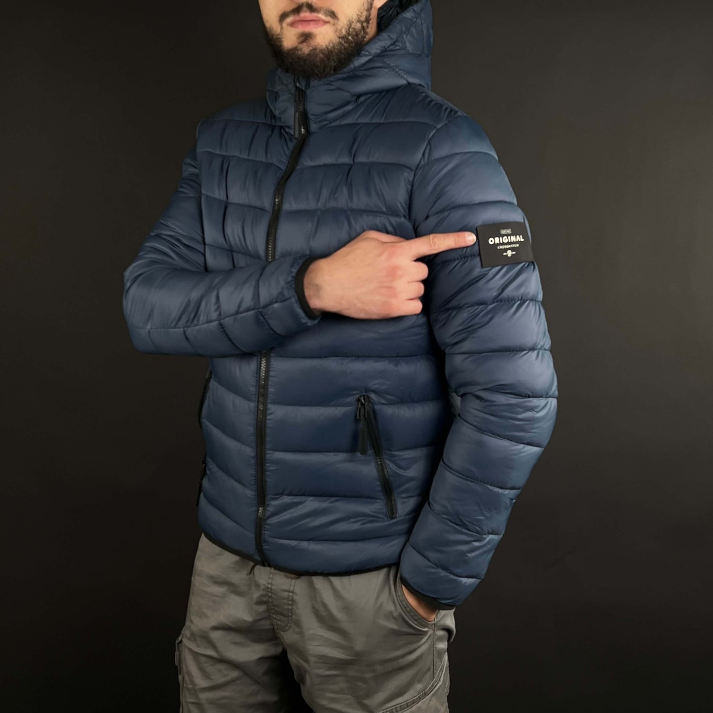 Doudoune Crosshatch Original Navy