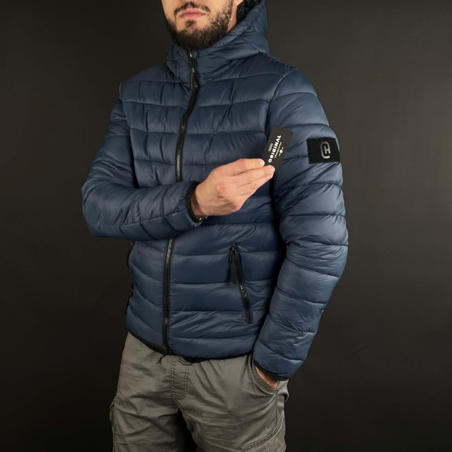 Doudoune Crosshatch Original Navy