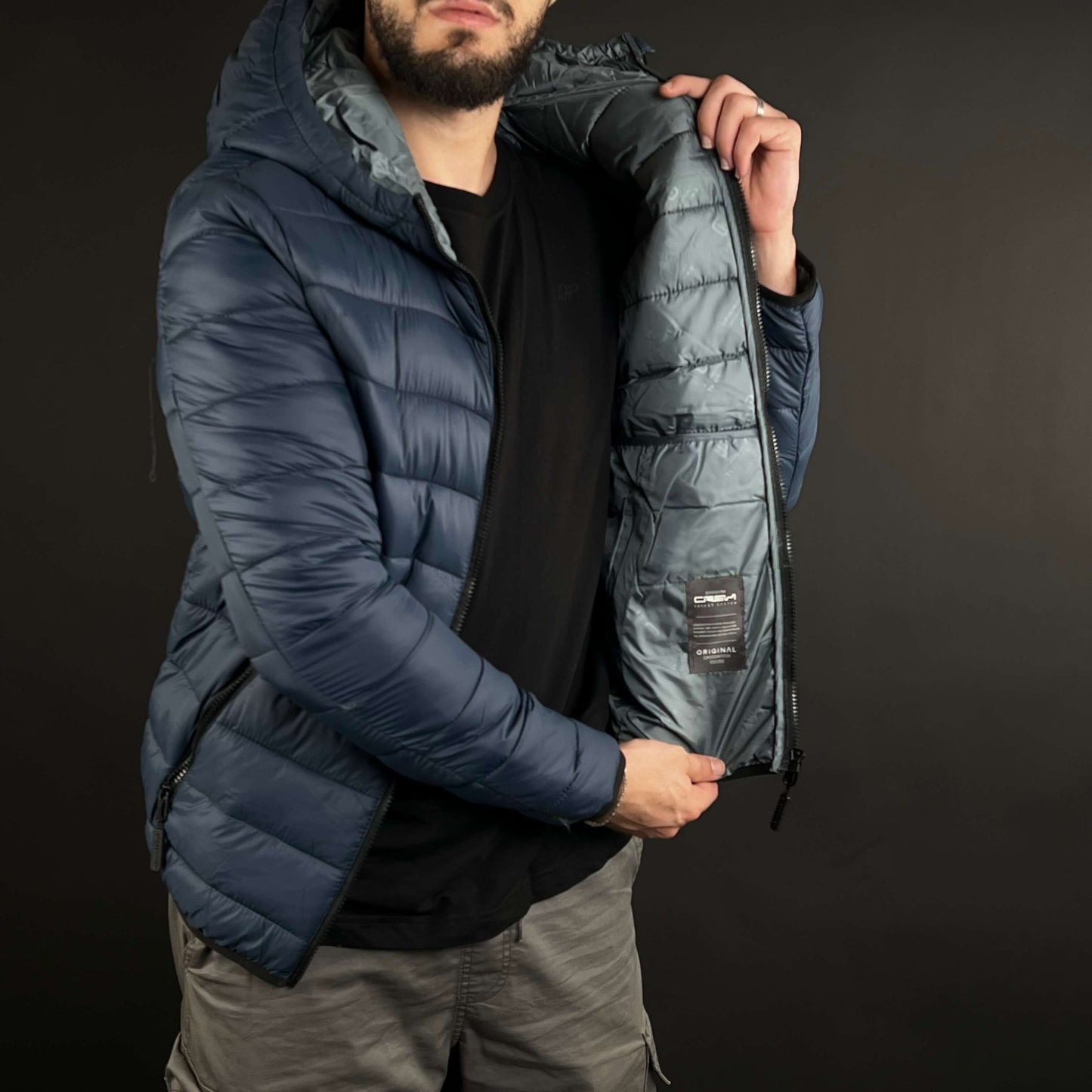 Doudoune Crosshatch Original Navy