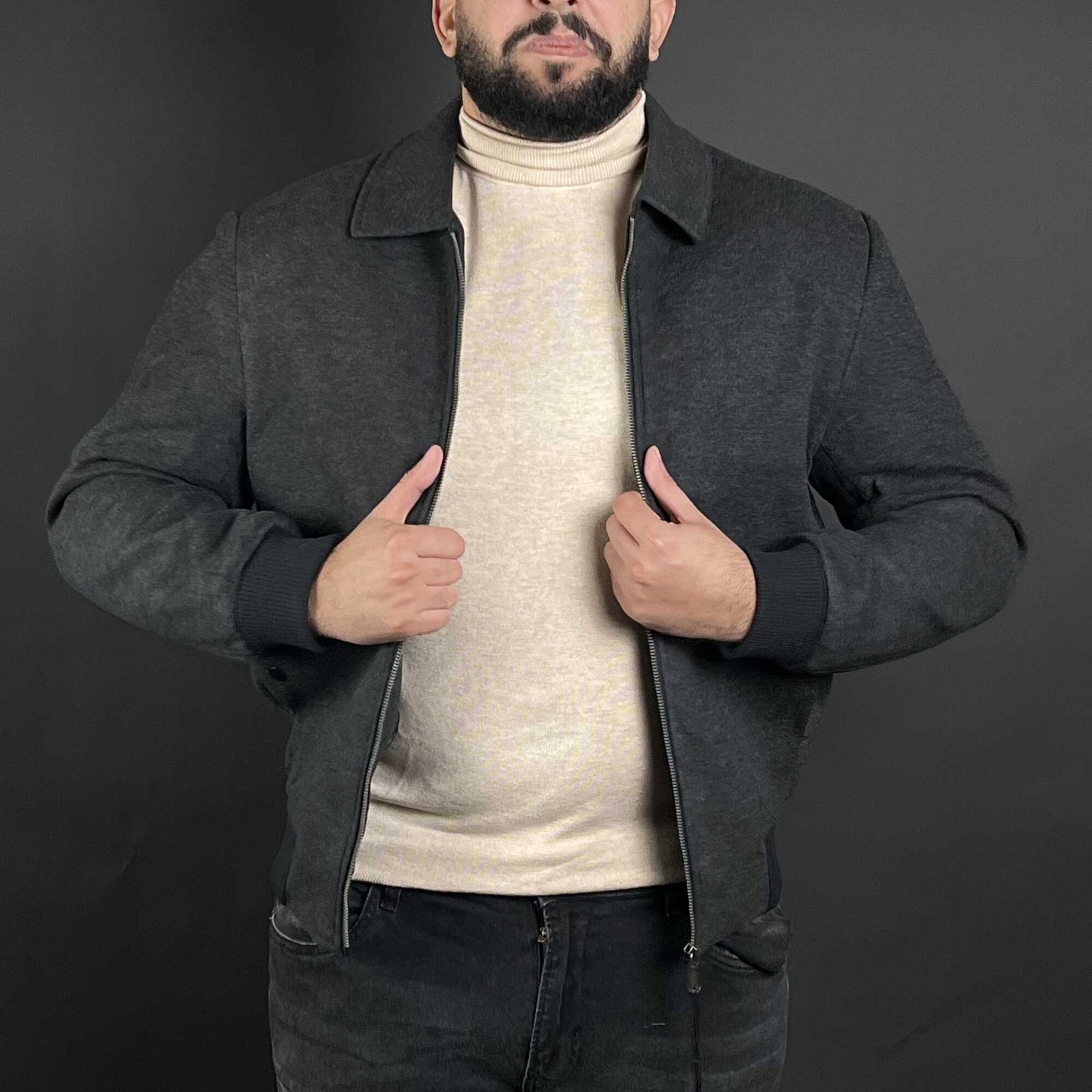 Veste David Louis OURS GRIS