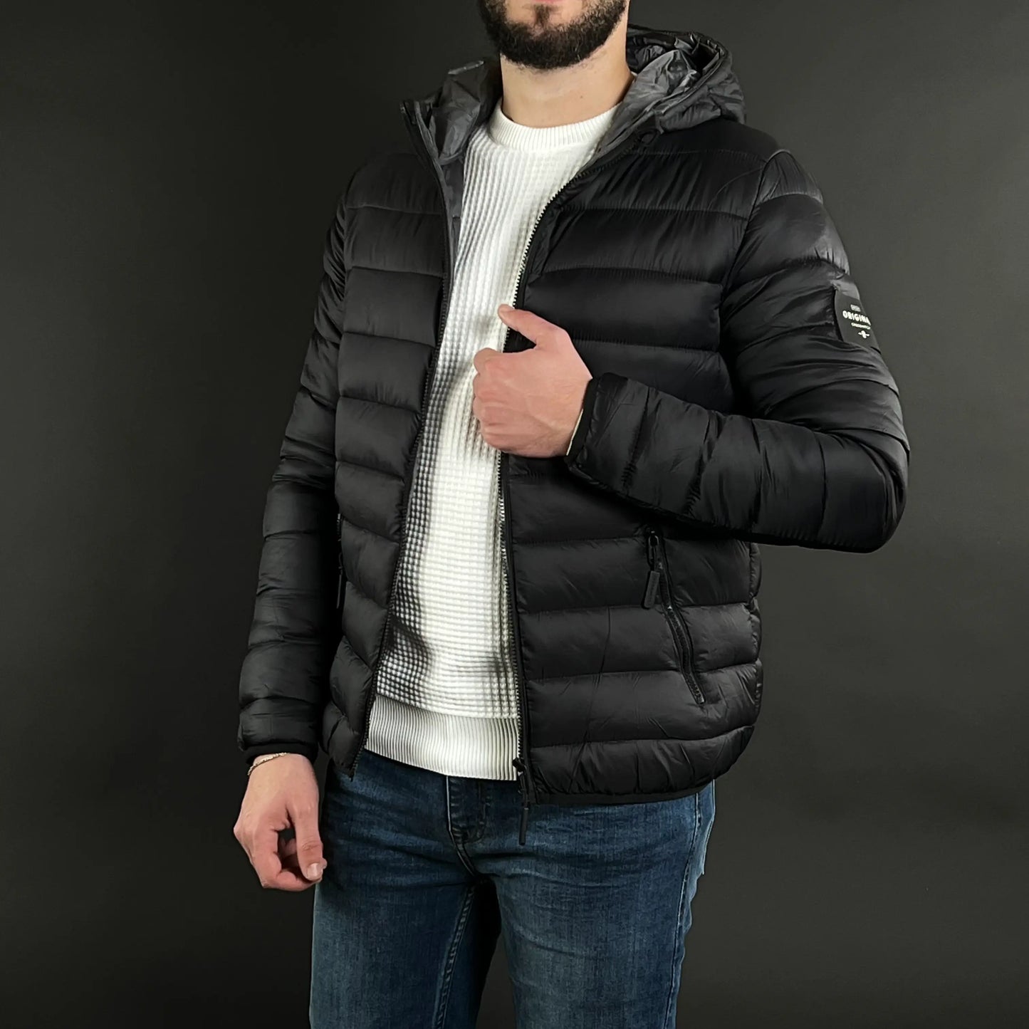 Doudoune Crosshatch Original NOIR