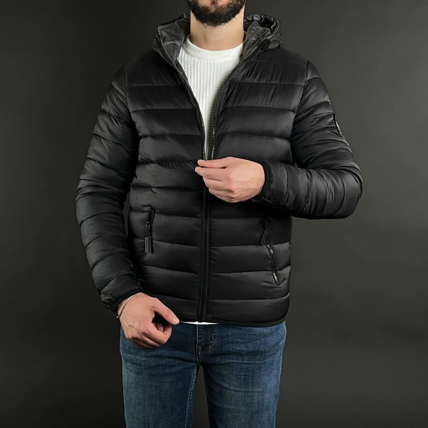 Doudoune Crosshatch Original NOIR