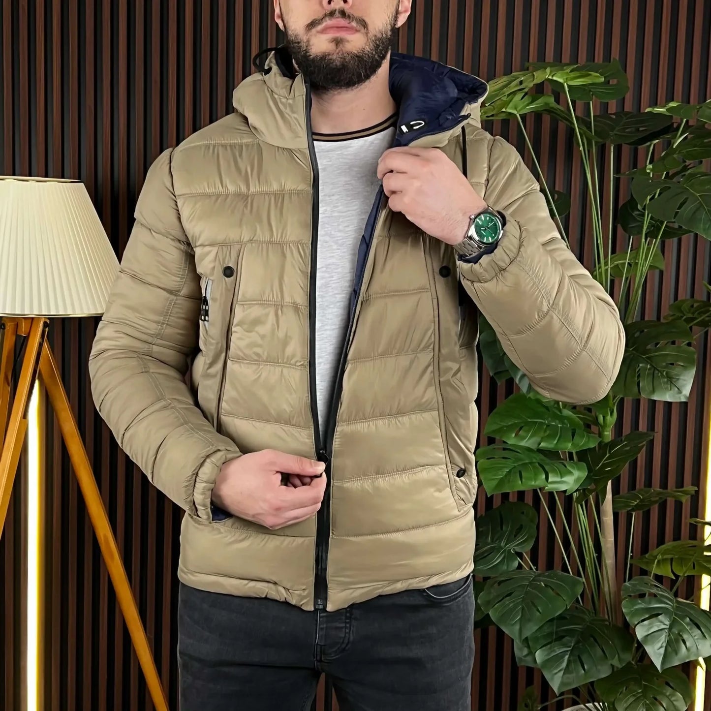 Doudoune Double Face