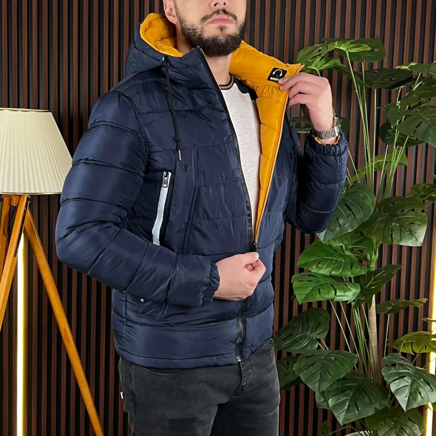 Doudoune Double Face