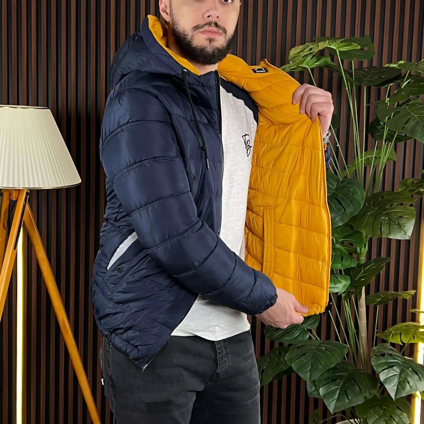 Doudoune Double Face