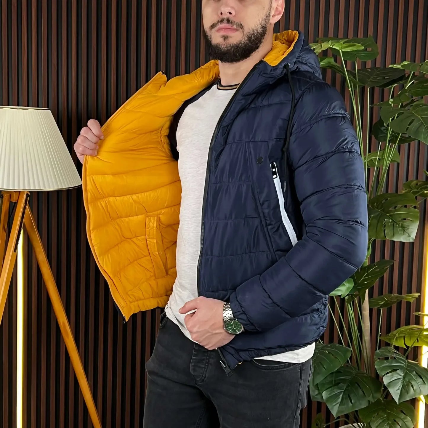 Doudoune Double Face