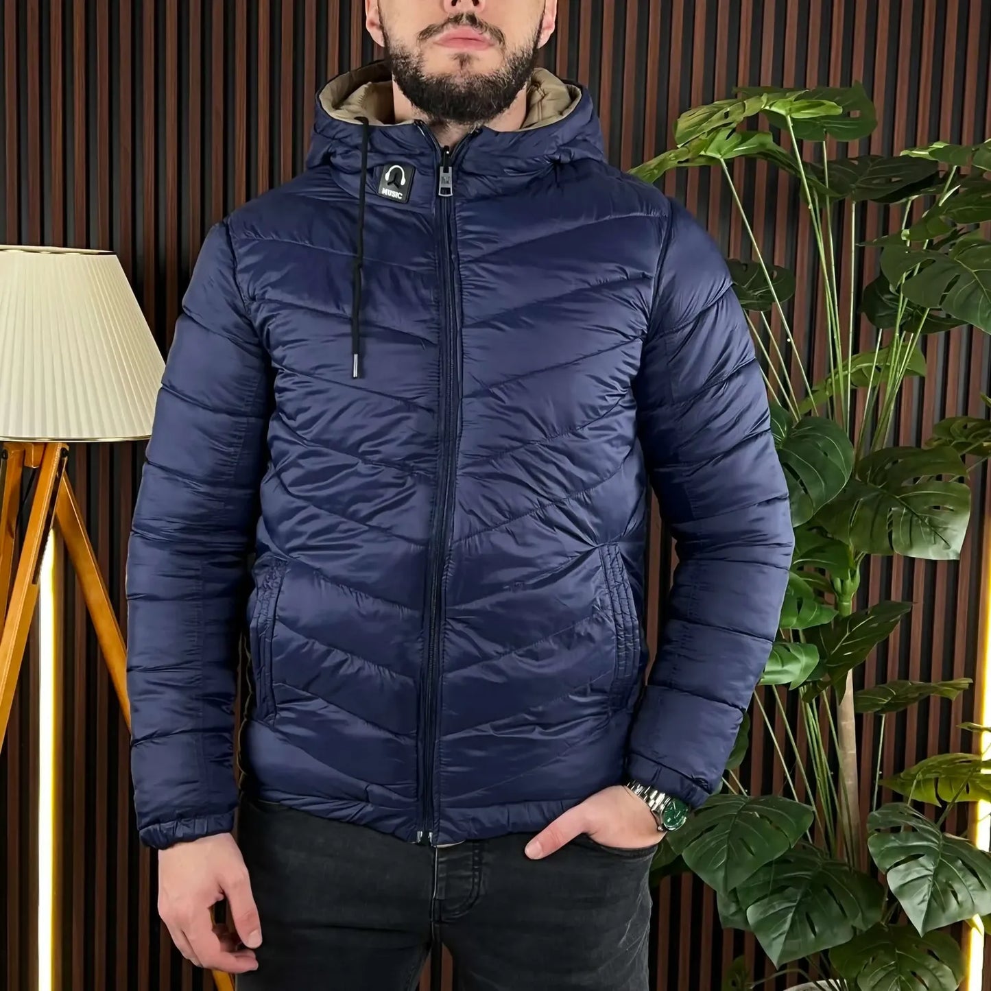 Doudoune Double Face