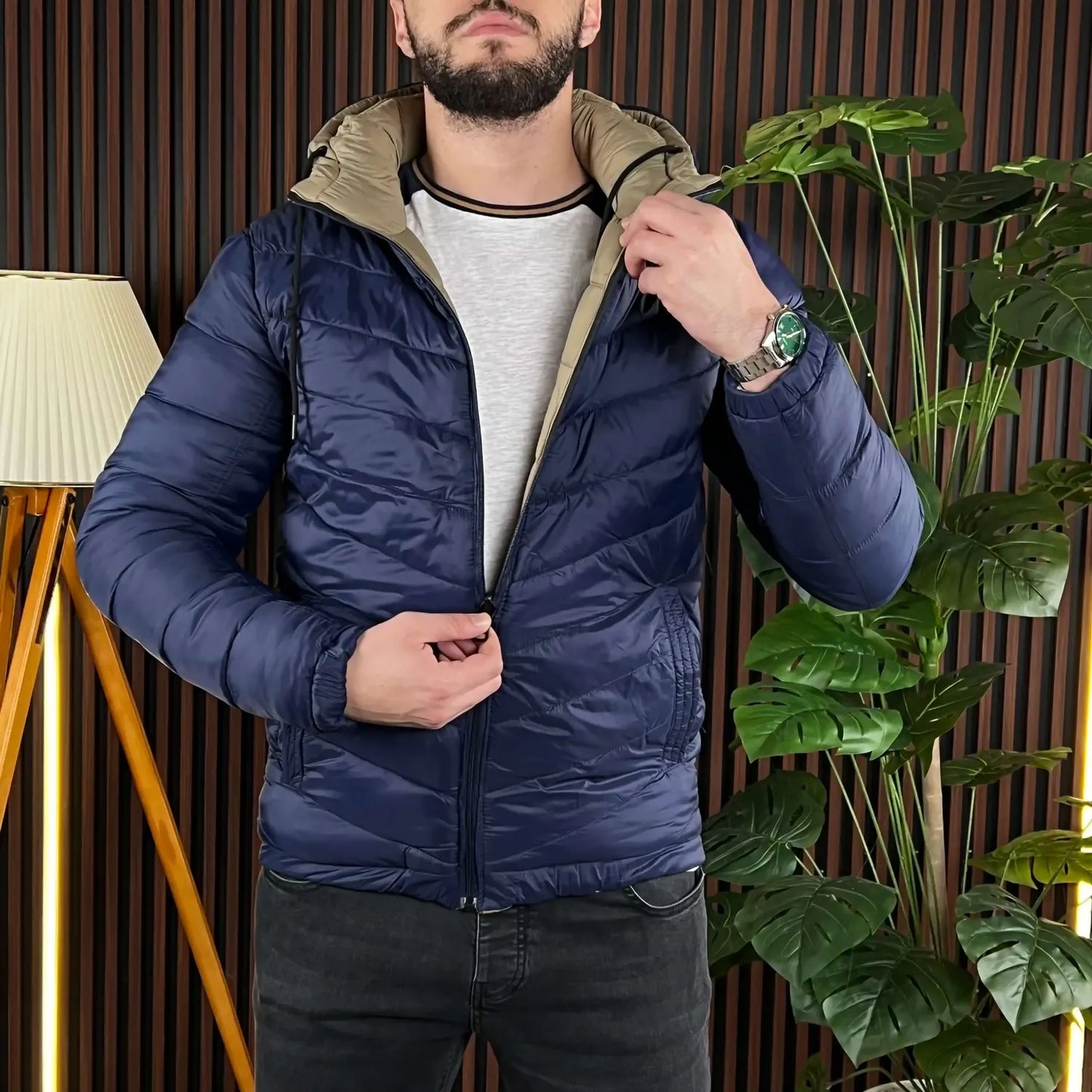 Doudoune Double Face