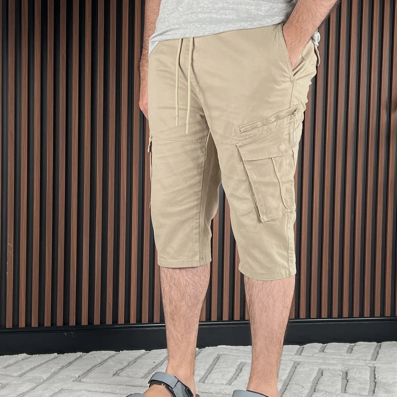 Pantacourt Pull & bear Vert Clair