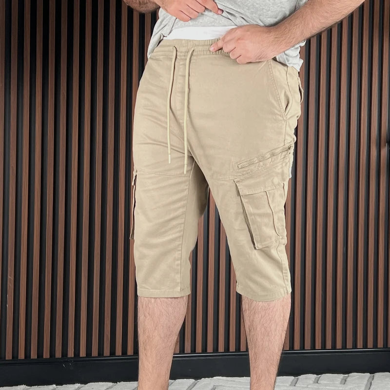 Pantacourt Pull & bear Vert Clair