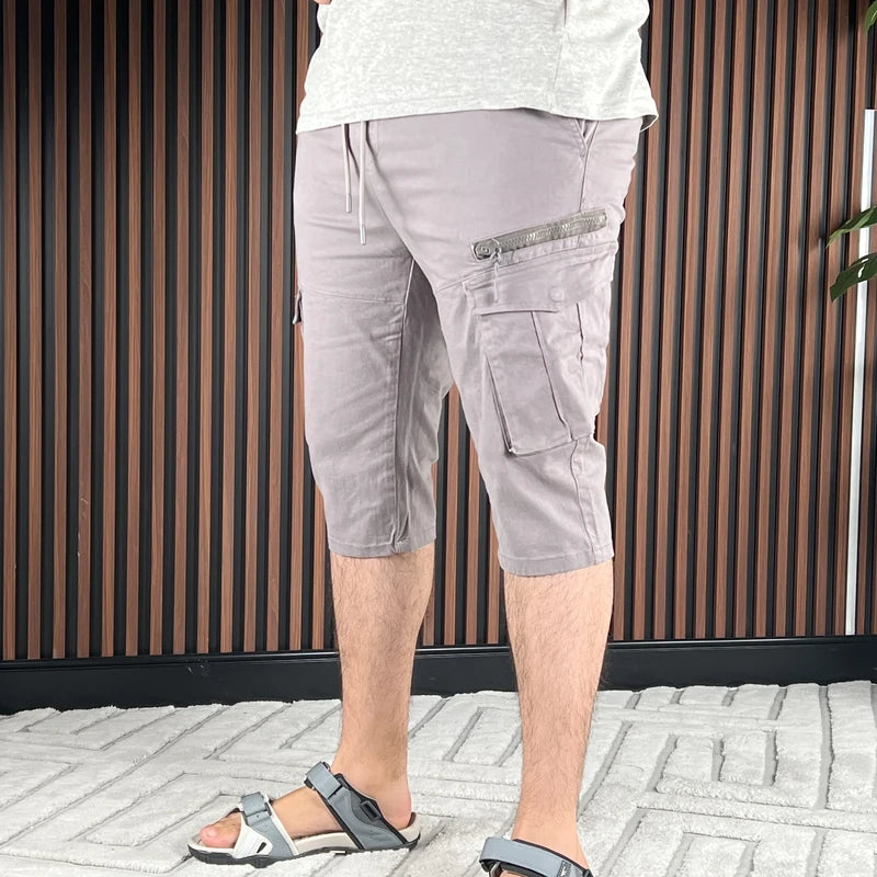 Pantacourt Pull & bear GRIS