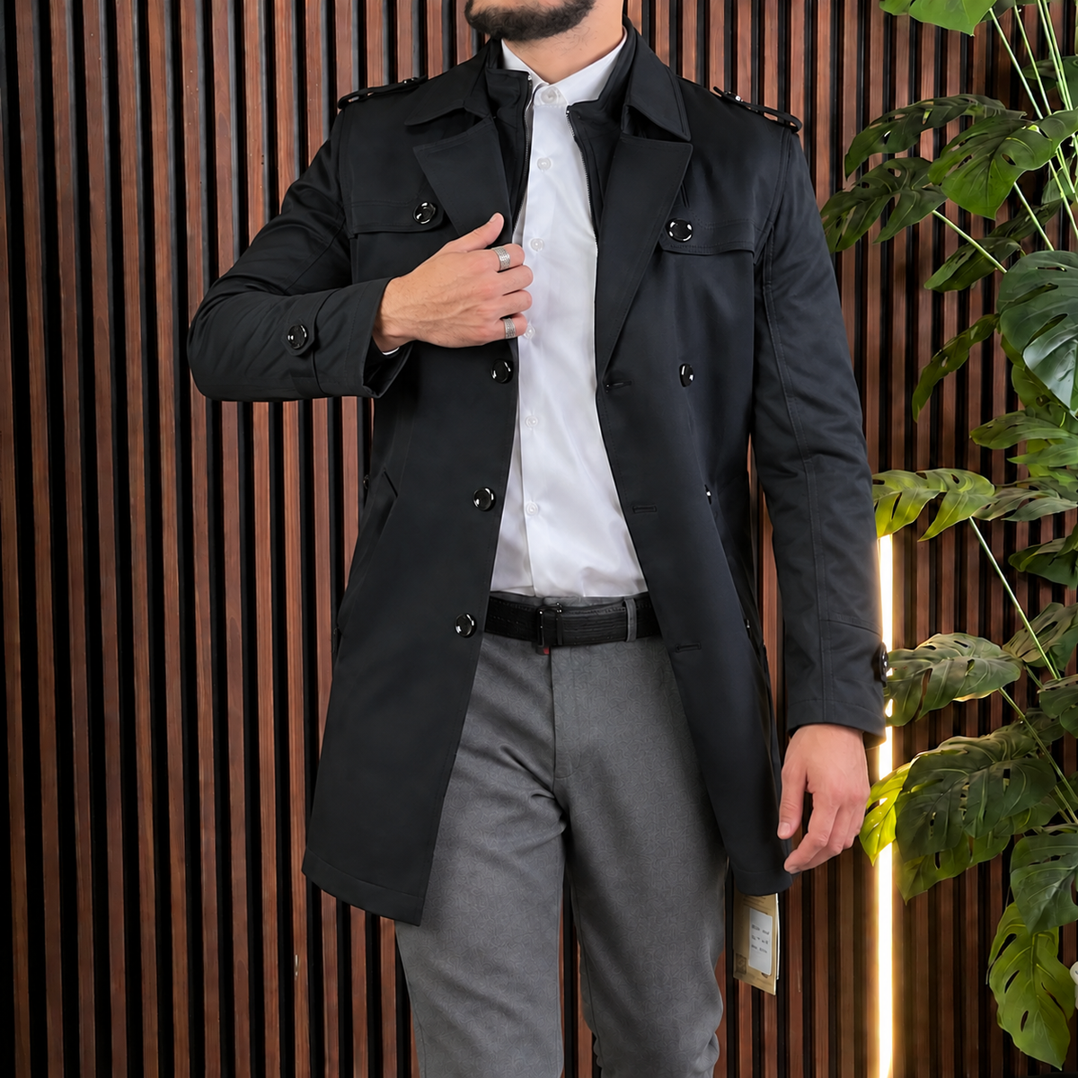Manteau David Louis homme