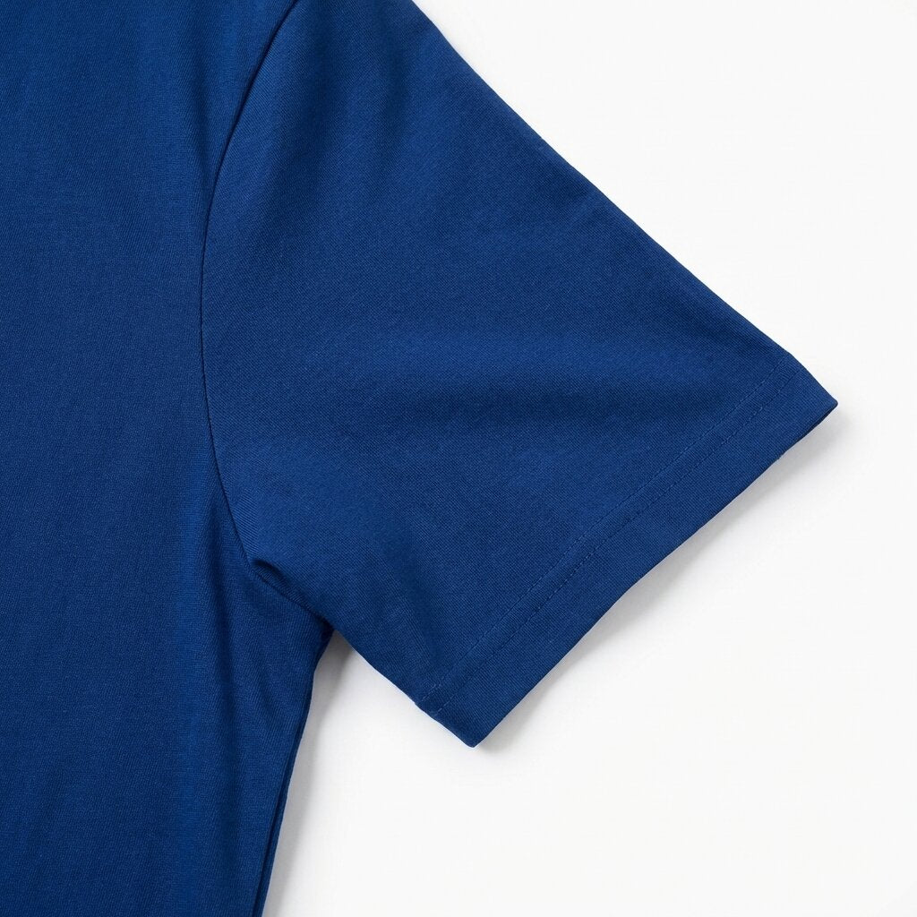 LUMBERJACK TEE BIG NATURE LOGO NAVY