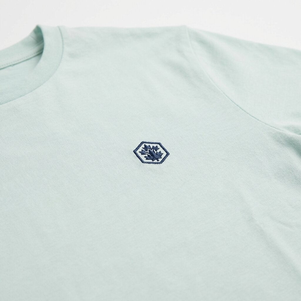 LUMBERJACK TEE MINI LOGO BLUE