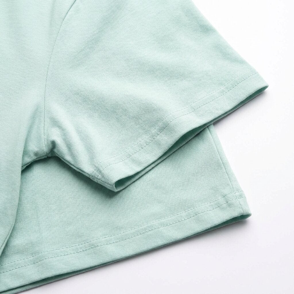 LUMBERJACK TEE MINI LOGO BLUE
