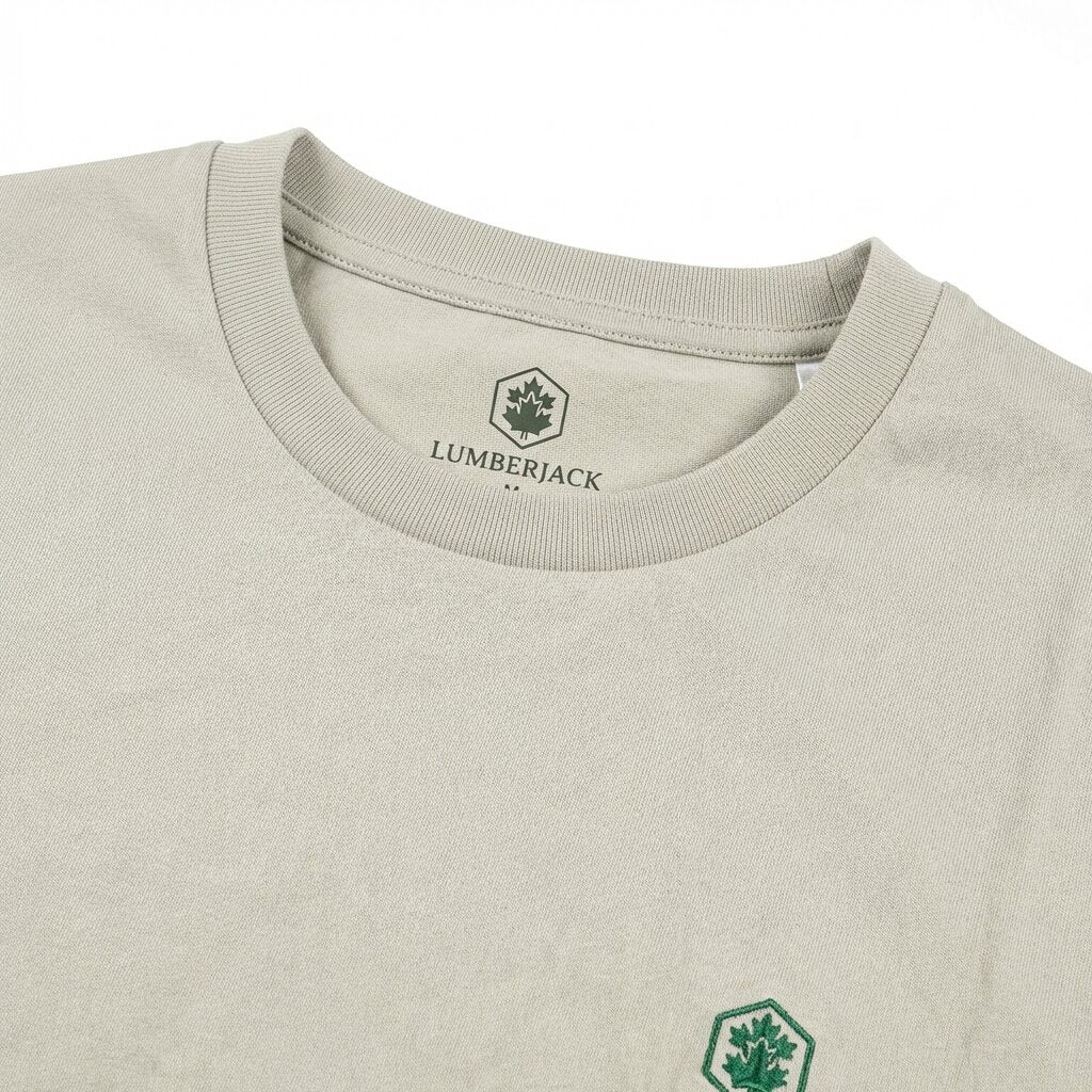 LUMBERJACK TEE MINI LOGO GREY