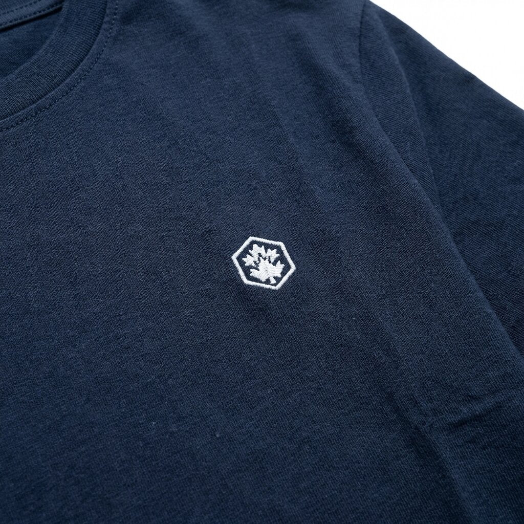 LUMBERJACK TEE MINI LOGO NAVY
