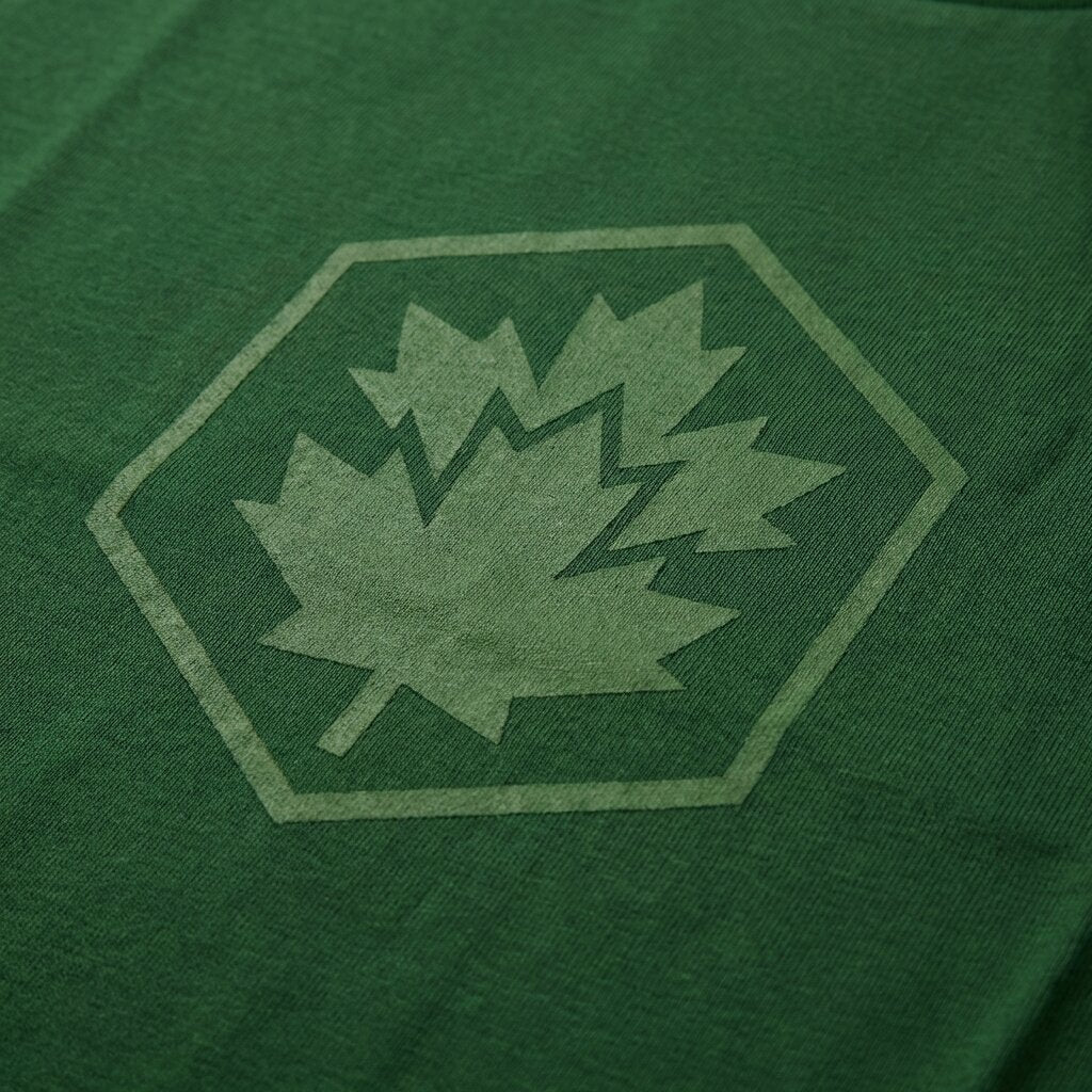 LUMBERJACK TEE BIG ICONIC LOGO GREEN