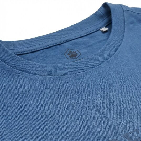 LUMBERJACK TEE BIG HORIZONTAL LOGO NAVY