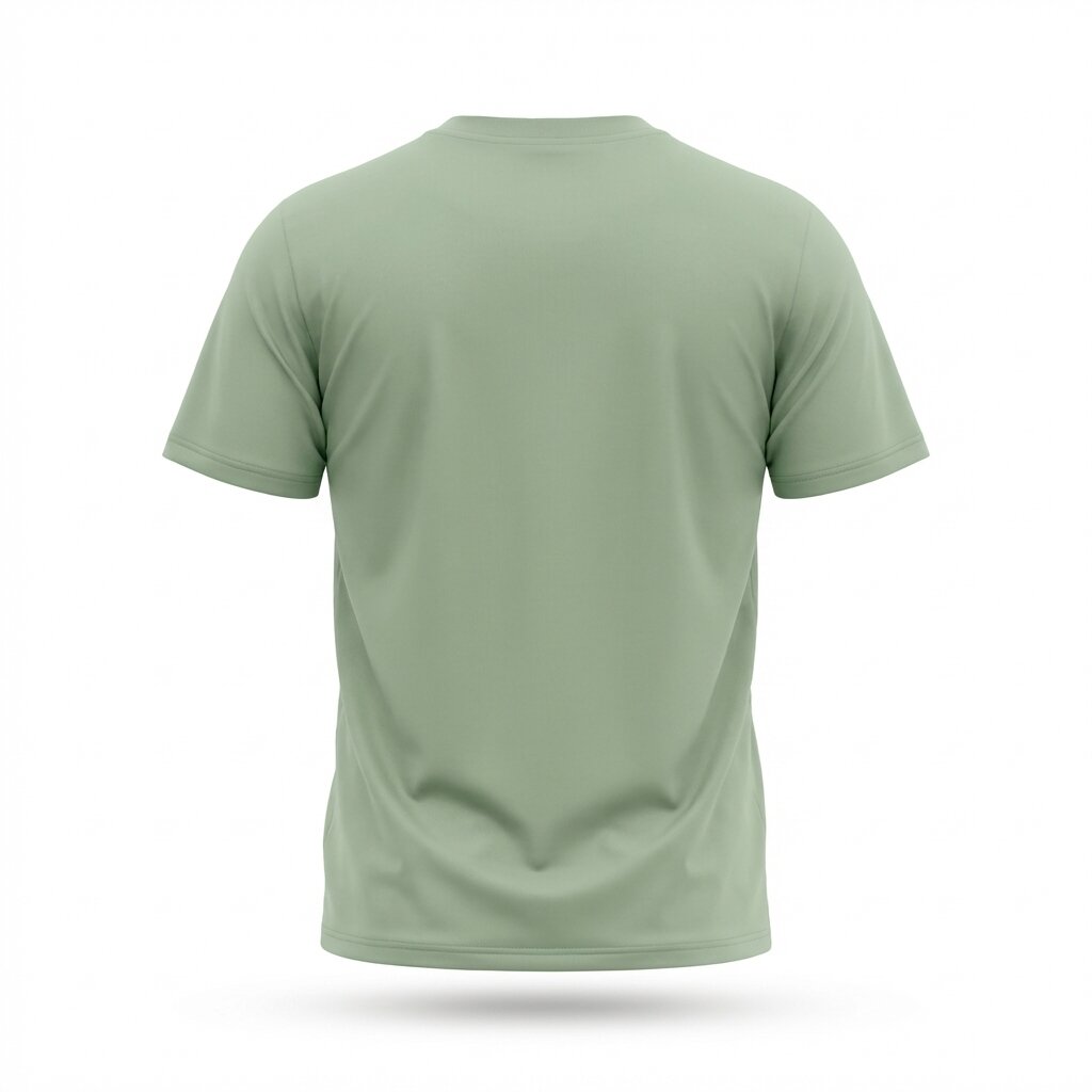 LUMBERJACK TEE BIG HORIZONTAL LOGO GREEN