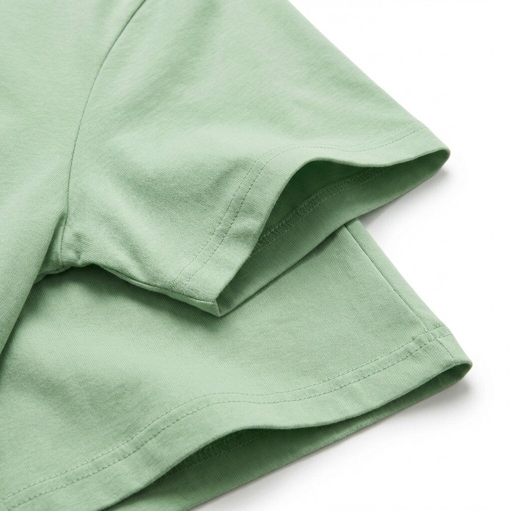 LUMBERJACK TEE BIG HORIZONTAL LOGO GREEN