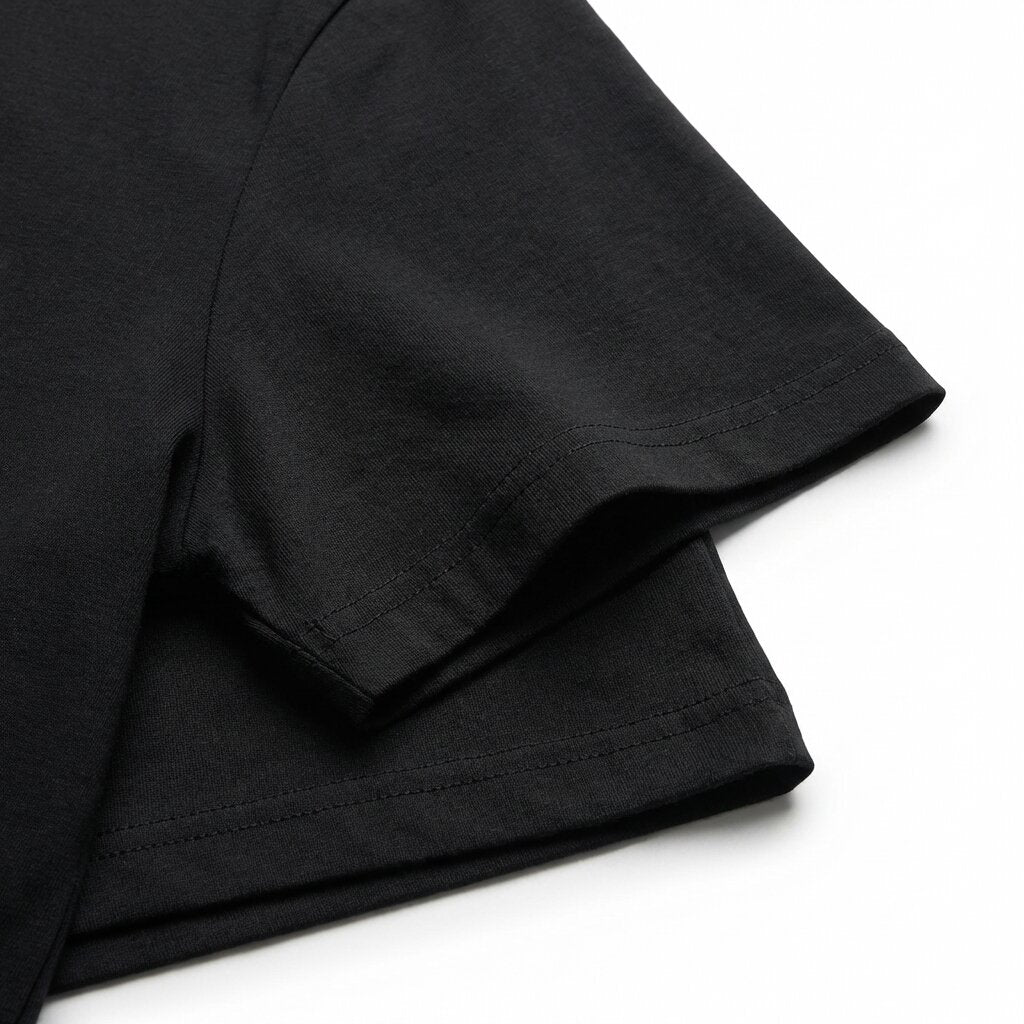 LUMBERJACK TEE ITALY BIG LOGO BLACK
