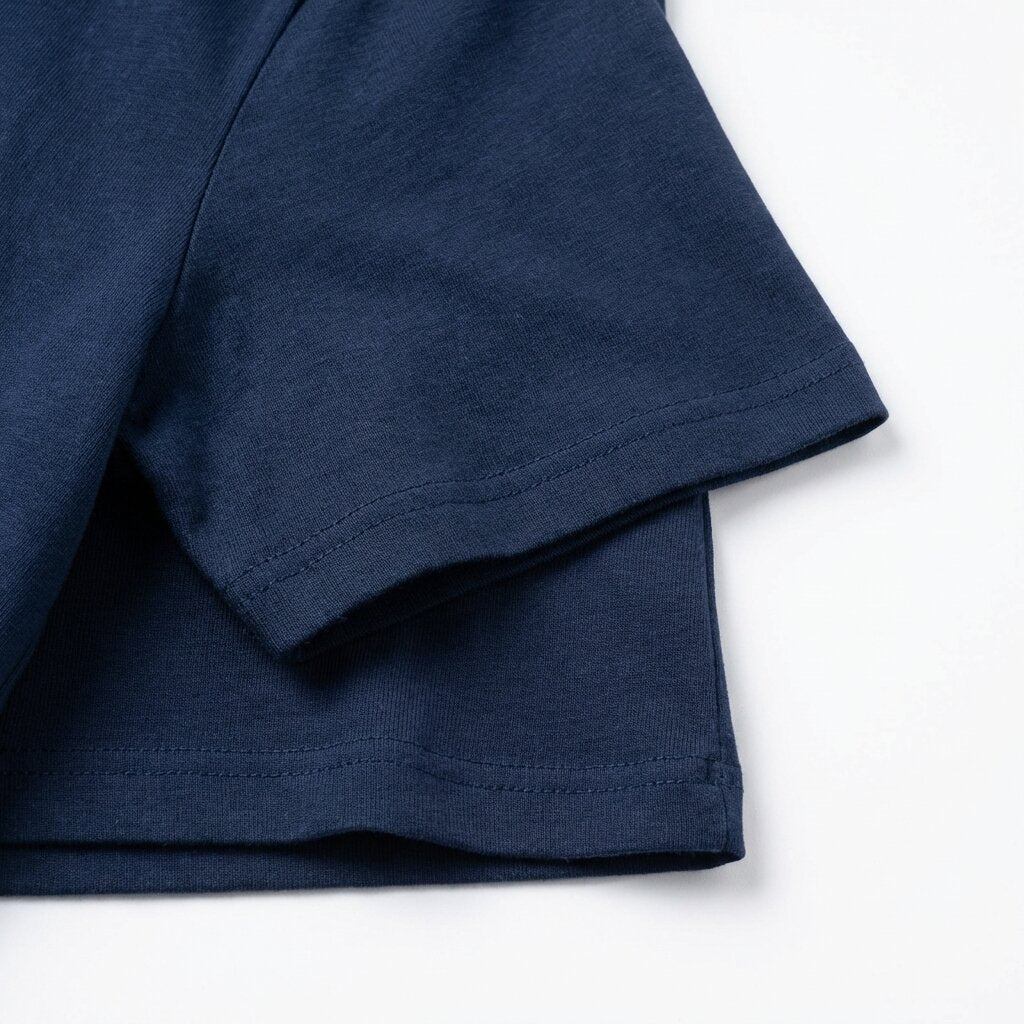 LUMBERJACK TEE ITALY BIG LOGO NAVY