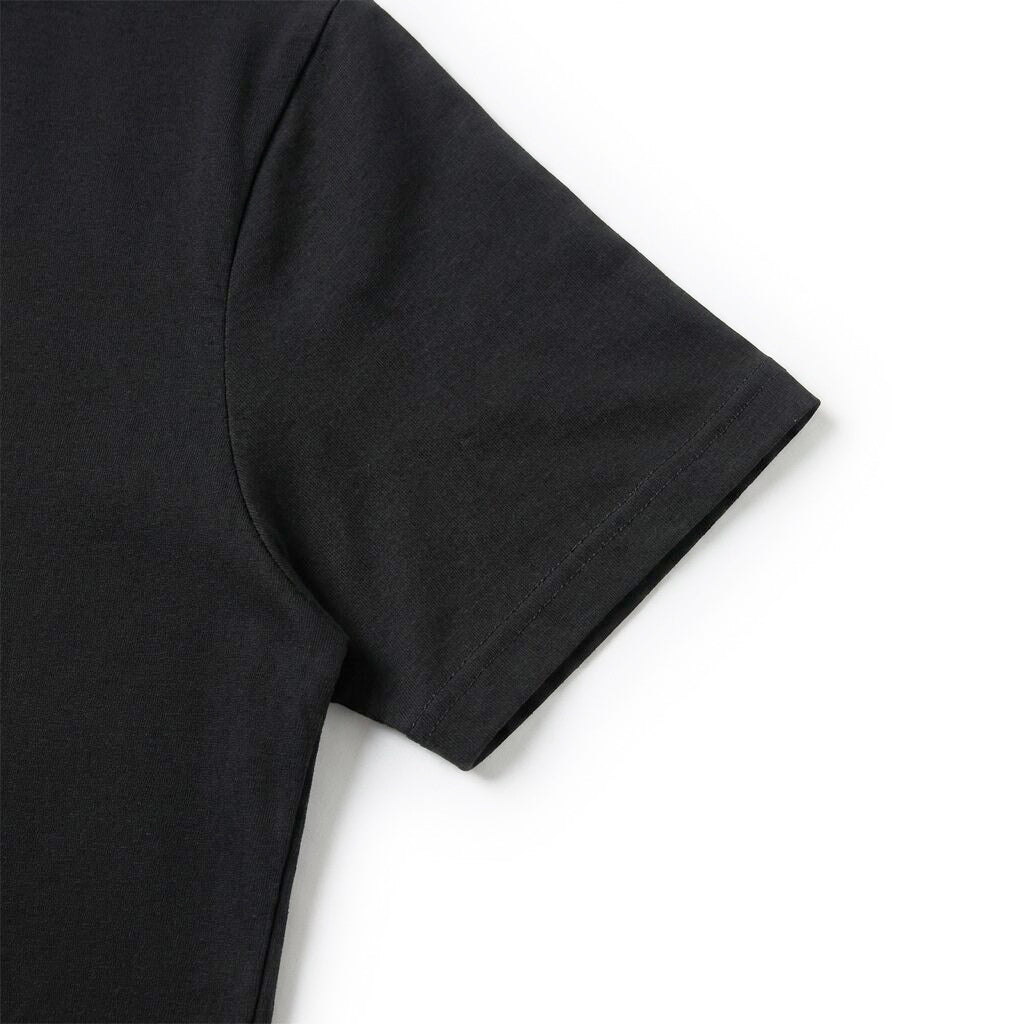 LUMBERJACK TEE EST 1979 BIG LOGO BLACK