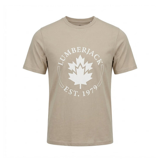 LUMBERJACK TEE EST 1979 BIG LOGO CAMEL
