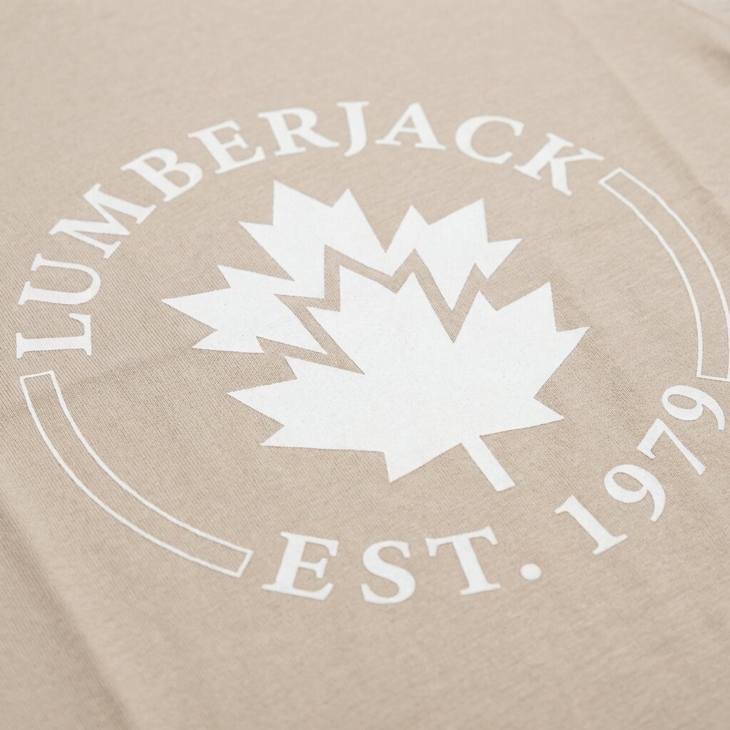 LUMBERJACK TEE EST 1979 BIG LOGO CAMEL