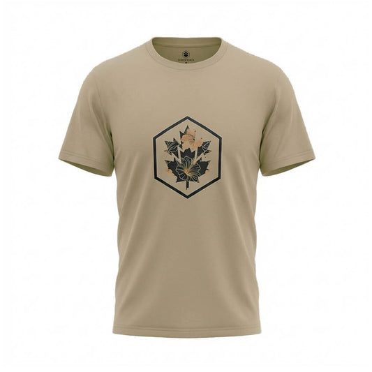 LUMBERJACK TEE BIG CAMOUFLAGE LOGO CAMEL