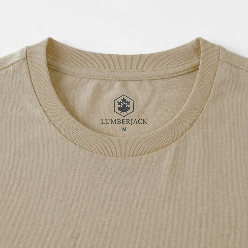 LUMBERJACK TEE BIG CAMOUFLAGE LOGO CAMEL