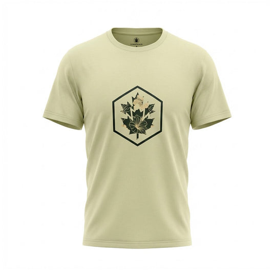 LUMBERJACK TEE BIG CAMOUFLAGE LOGO GREEN