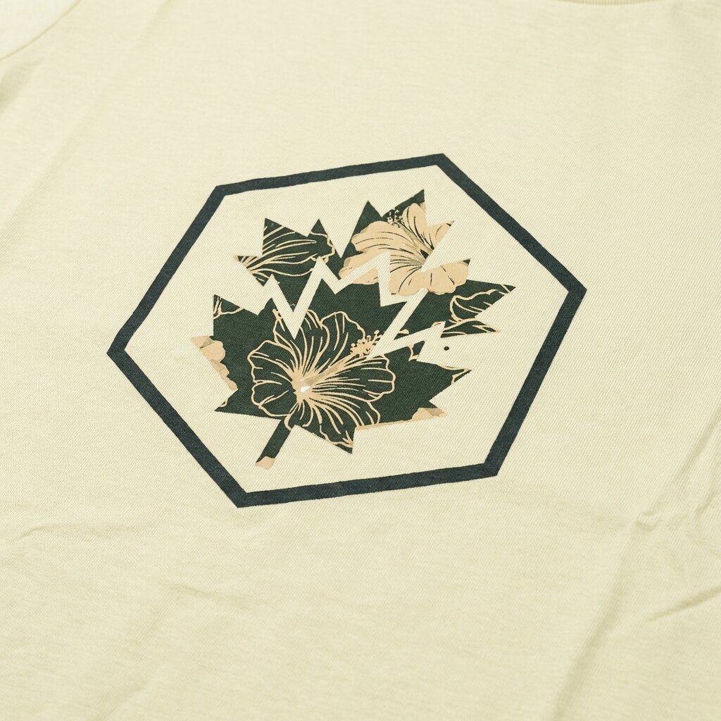 LUMBERJACK TEE BIG CAMOUFLAGE LOGO GREEN