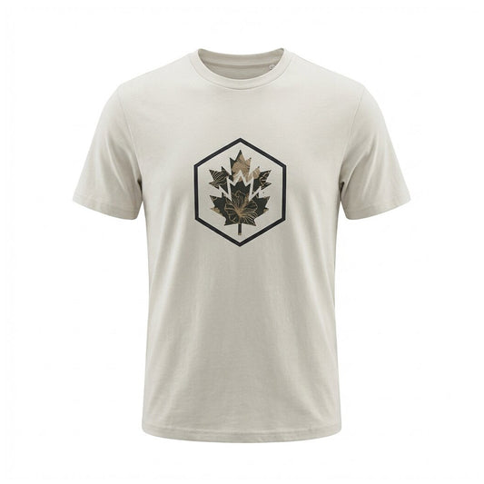 LUMBERJACK TEE BIG CAMOUFLAGE LOGO GREY
