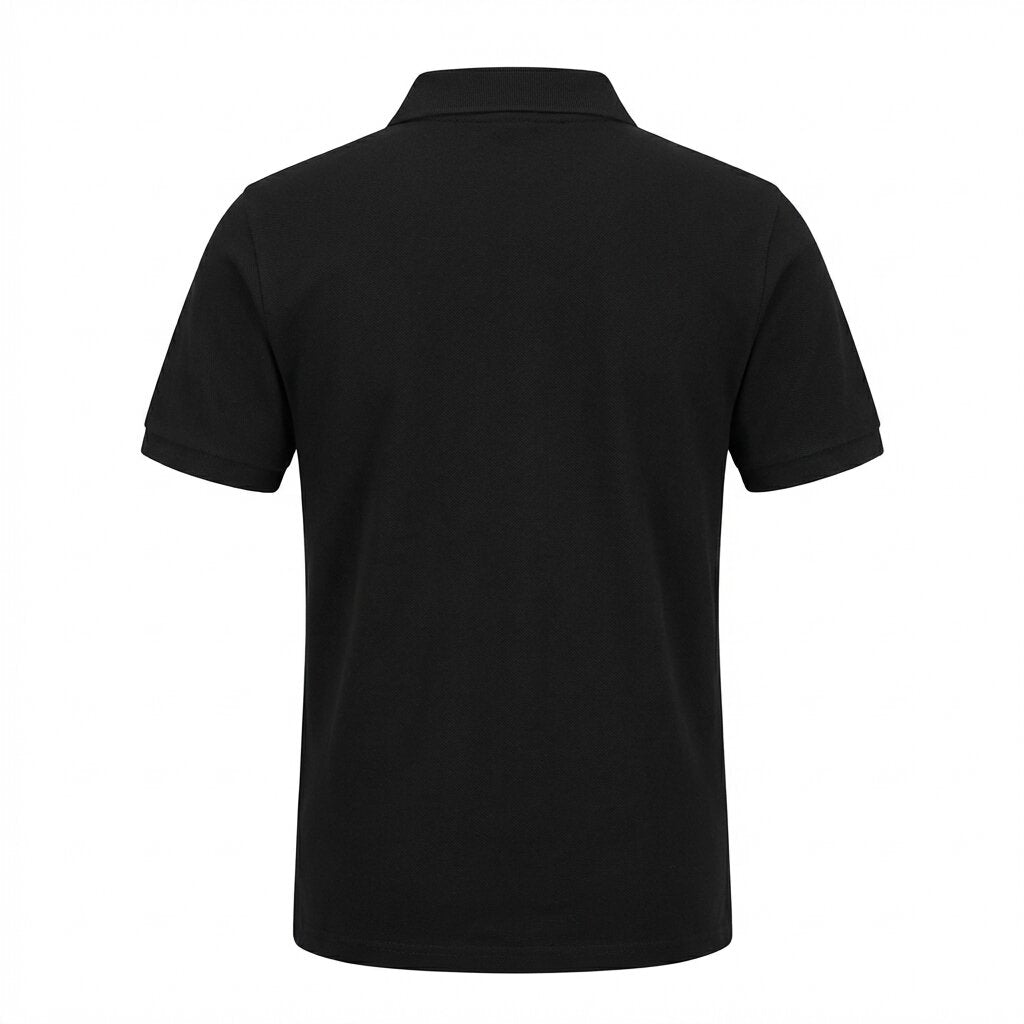LUMBERJACK POLO ESSENTIALS MINI LOGO BLACK