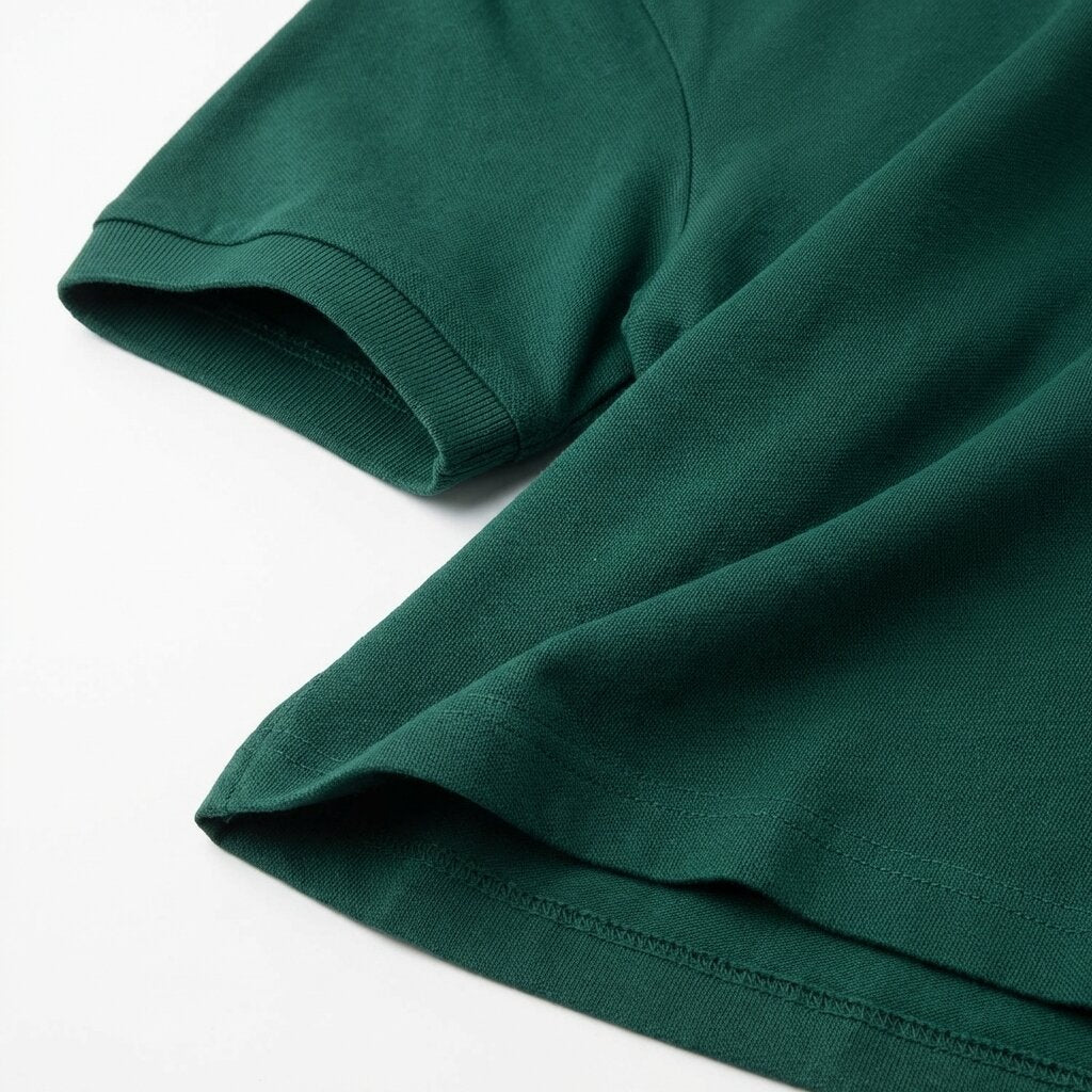 LUMBERJACK POLO ESSENTIALS MINI LOGO GREEN