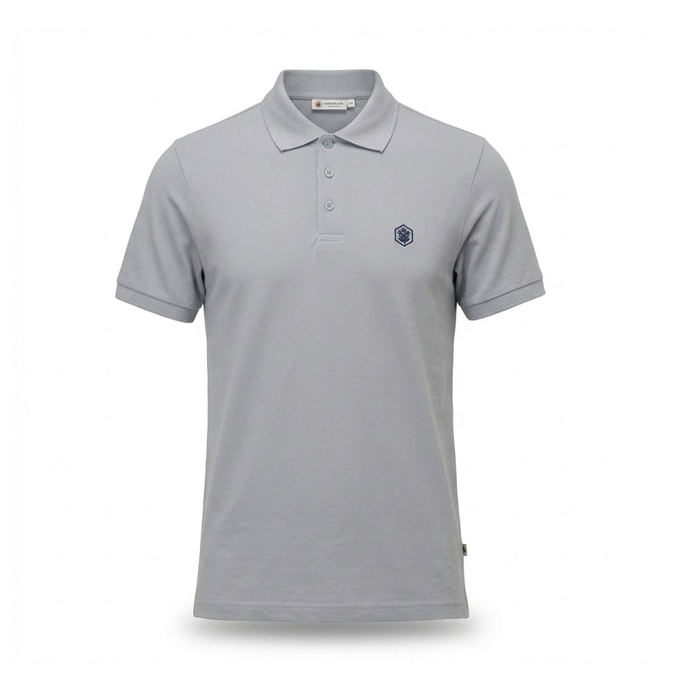 LUMBERJACK POLO ESSENTIALS MINI LOGO GREY