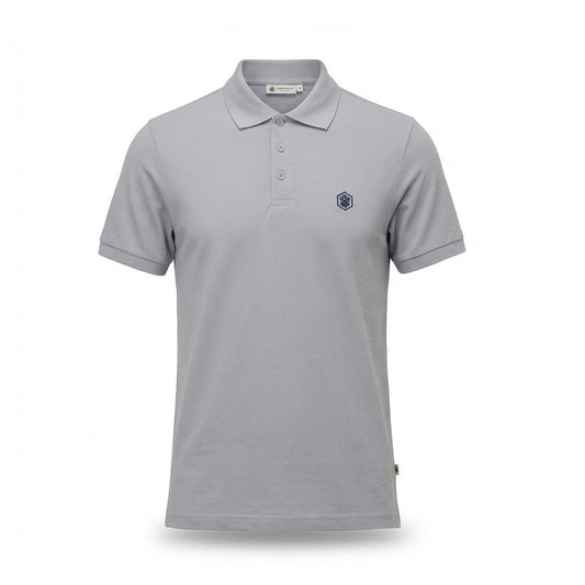 LUMBERJACK POLO ESSENTIALS MINI LOGO GREY