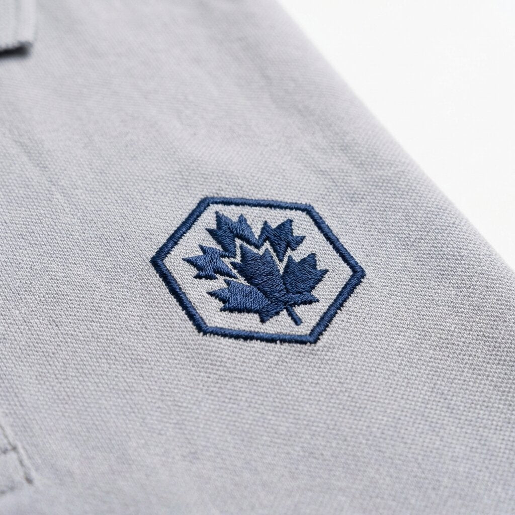 LUMBERJACK POLO ESSENTIALS MINI LOGO GREY