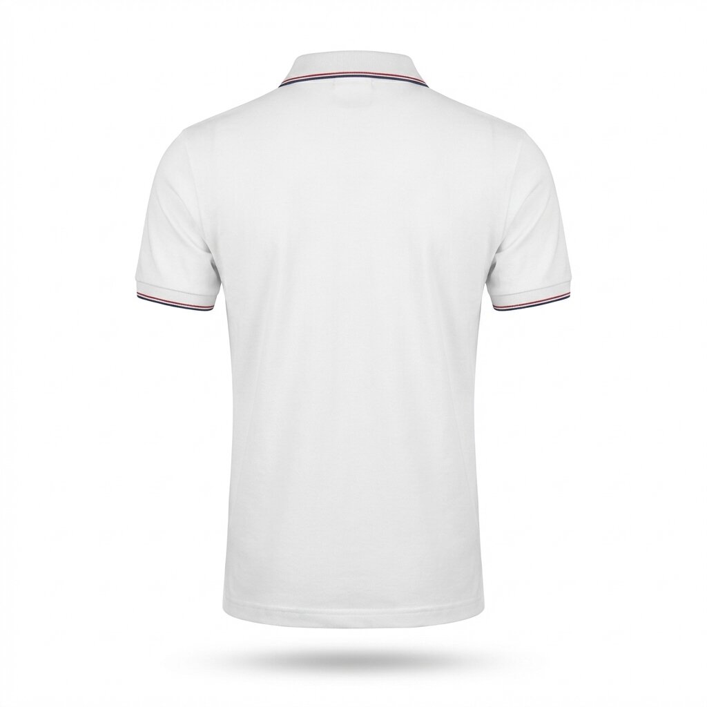 LUMBERJACK POLO SELECT MINI LOGO WHITE