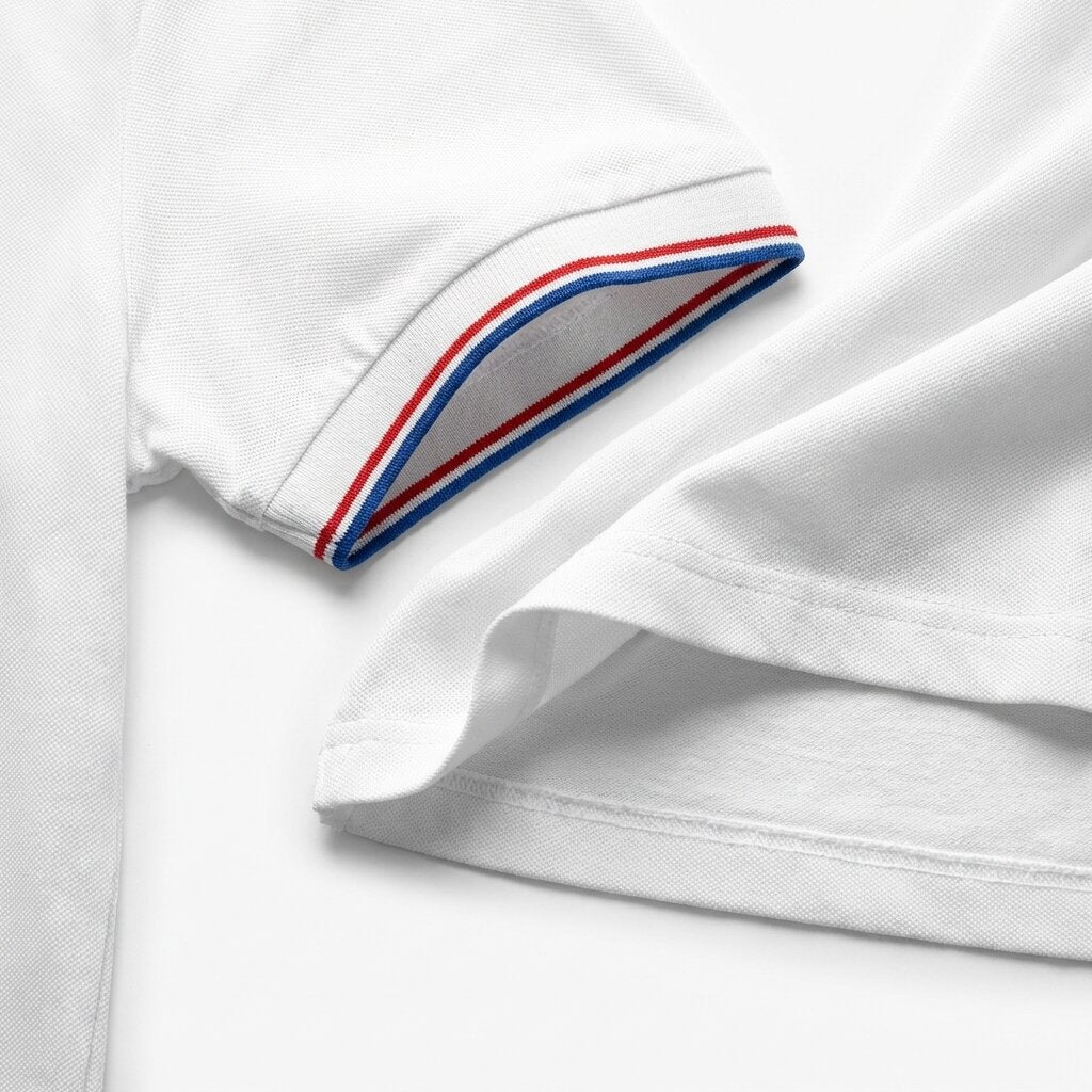 LUMBERJACK POLO SELECT MINI LOGO WHITE