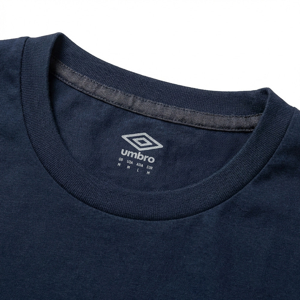 T-SHIRTS UMBRO ORIGINAL HOMME BLEU COTON 1