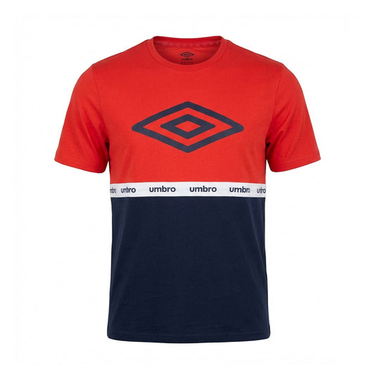 T-SHIRTS UMBRO ORIGINAL HOMME ROUGE COTON 1