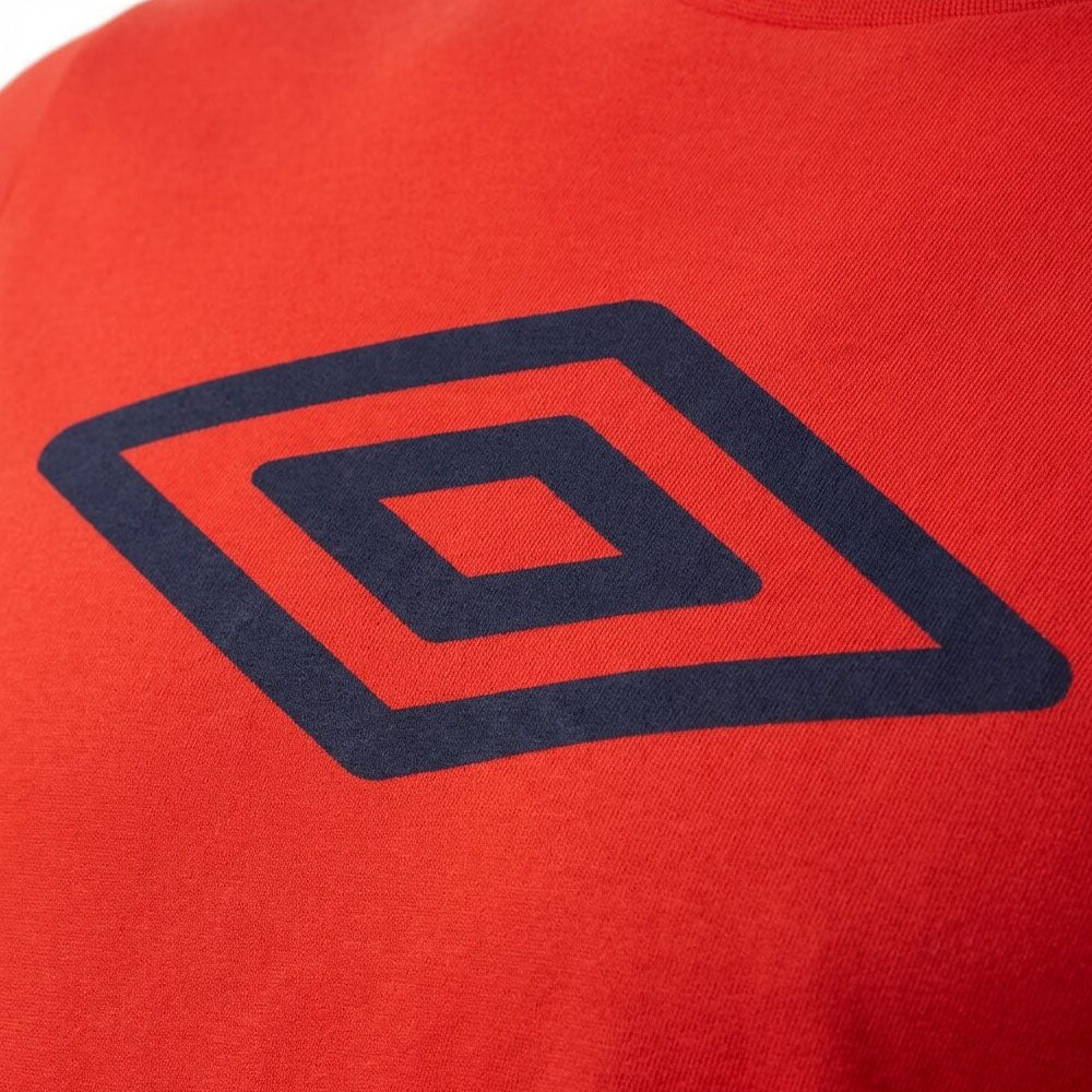T-SHIRTS UMBRO ORIGINAL HOMME ROUGE COTON 1