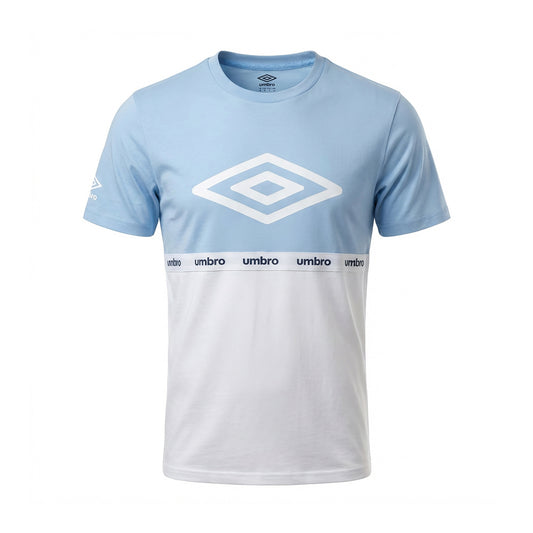 T-SHIRTS UMBRO ORIGINAL HOMME BLEU CIEL COTON 2