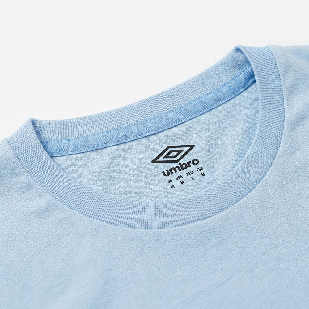 T-SHIRTS UMBRO ORIGINAL HOMME BLEU CIEL COTON 2