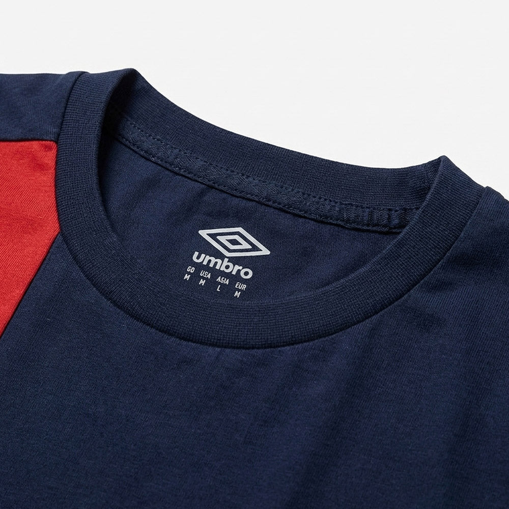 T-SHIRTS UMBRO ORIGINAL HOMME BLEU COTON 4